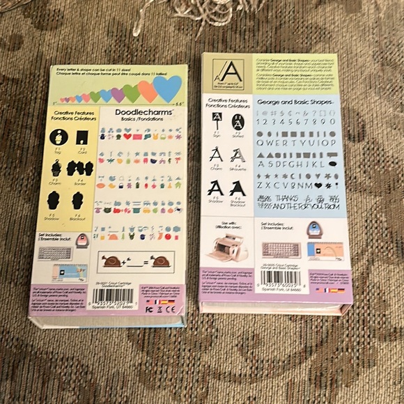 Provo craft basic shapes and doodle charms - Picture 2 of 3